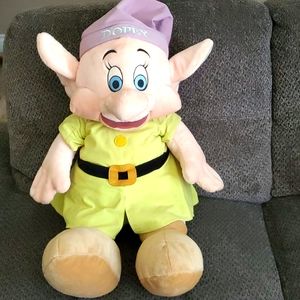 Disney Store Giant Dopy Plush Toy Dwarf from Snow White